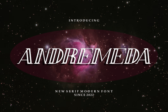 Andremeda: The Modern Display Font That Elevates Your Campaigns