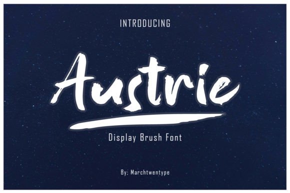 Austrie Font: A Bold, Modern Typeface for Branding and Design