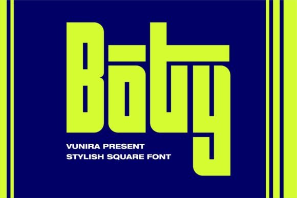 Boty Display Font: Modern Typography for Digital Design