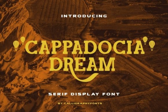 Cappadocia Dream Font for Polished and Memorable Branding