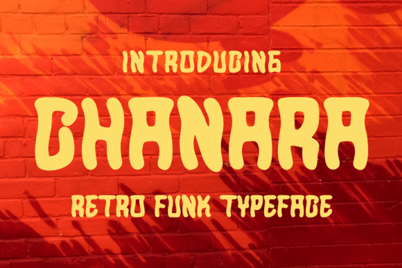Chanara: A Funky Retro Font for Editorial Design