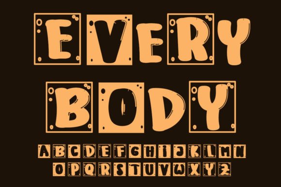 Every Body Font Adds Playful Elegance to Branding Projects
