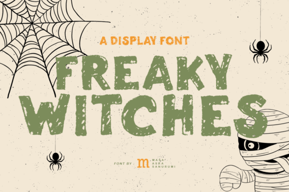 Freaky Witches Font for Spooky and Professional Branding