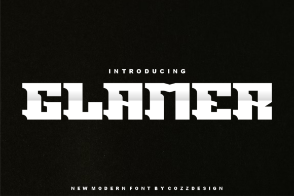 Glamer Display Font: A Stylish Typeface for Craft Projects