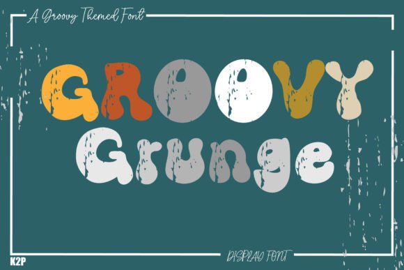 Groovy Grunge Font for Business Branding