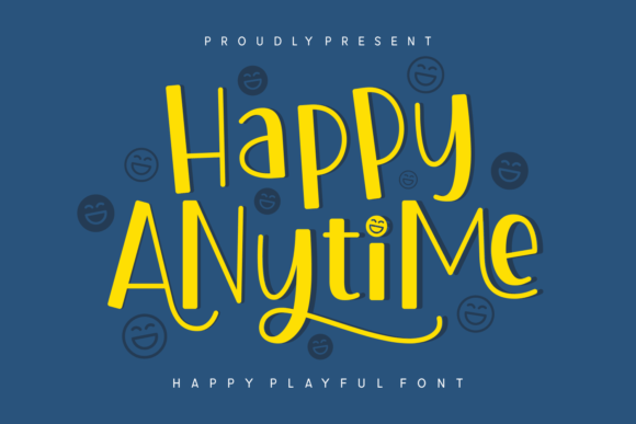 Happy Anytime Font for Modern Web Design Projects