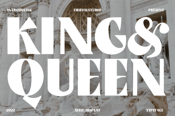King and Queen Font Review: A Display Typeface for Sophisticated Creations