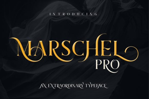 Marschel Pro Font for Stylish Display Design