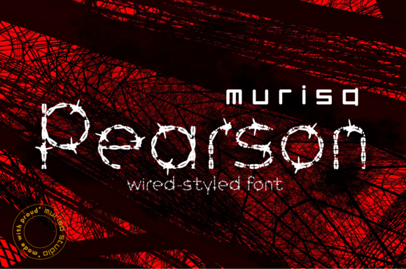 Murisa Pearson Display Font for Editorial Design