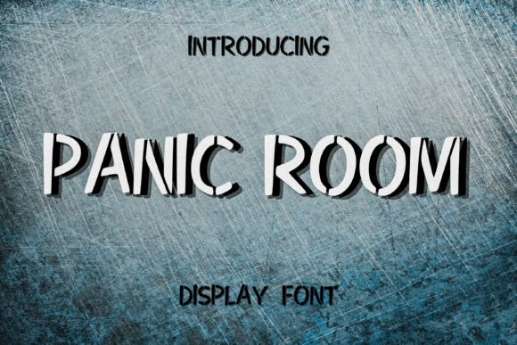 Panic Room Font for Bold and Beautiful Handmade Creations