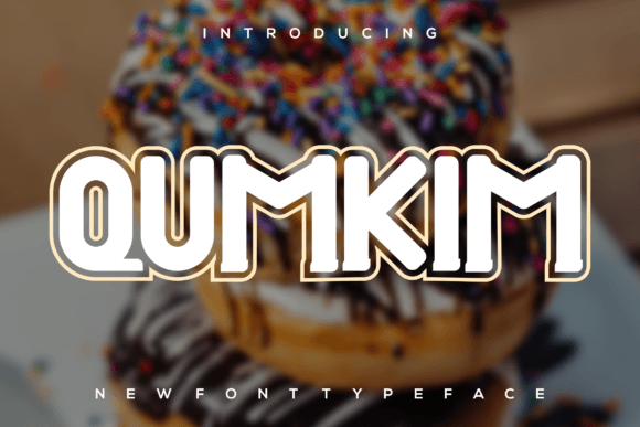 Qumkim Font: A Playful Display Typeface for Web Designers