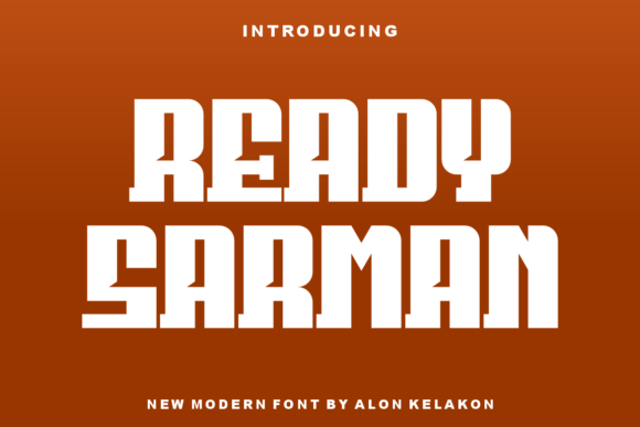 Ready Sarman Display Font Review for Editorial Design