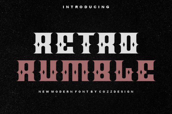 Retro Rumble Font for Stronger Brand Identity