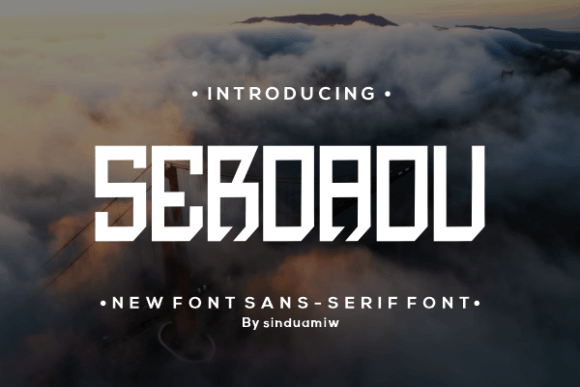 Serdadu Display Font for Bold Branding Projects