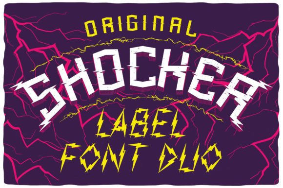 Shocker Font: Bold, Glitchy Typography for Creative Projects