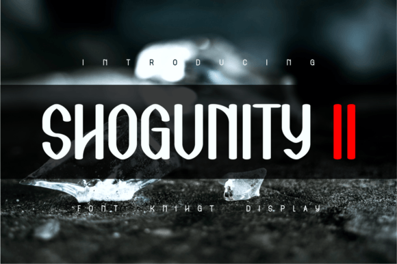 Shogunity II Font Review for Creative Branding Projects
