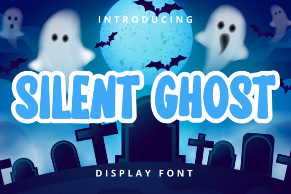 Silent Ghost Font: A Jolly Display Typeface for Creative Makers